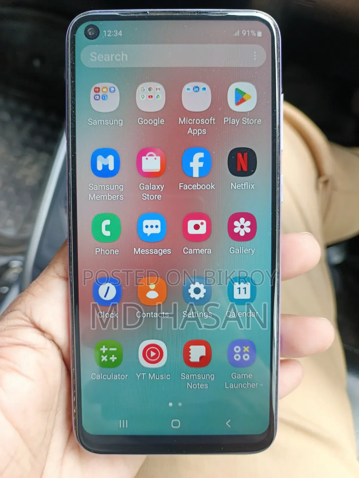 স্যামসাং গ্যালাক্সি এম১১ ৩২ জিবি পার্পল