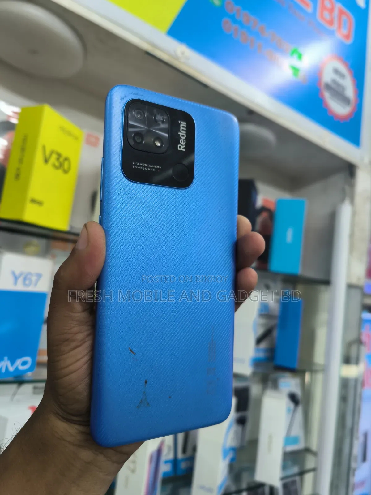 শাওমি রেডমি ১০এ ১২৮ জিবি নীল