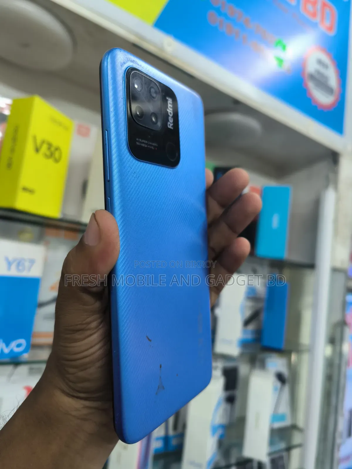 শাওমি রেডমি ১০এ ১২৮ জিবি নীল