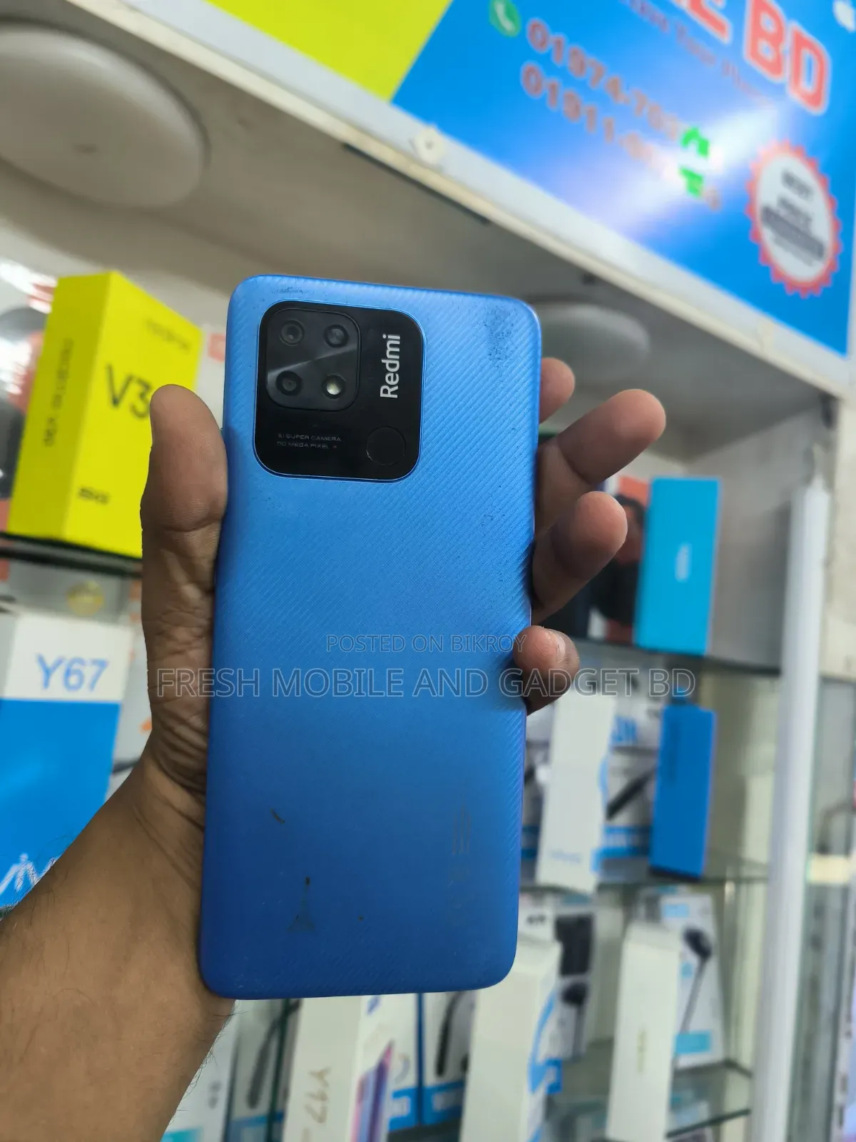 শাওমি রেডমি ১০এ ১২৮ জিবি নীল