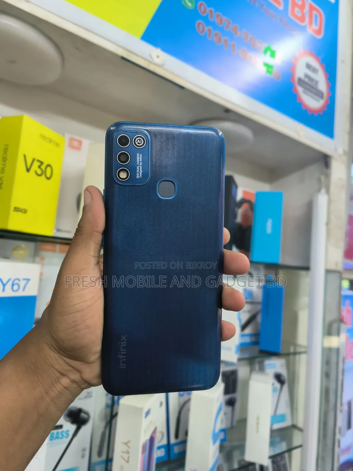 ইনফিনিক্স হট ১১ প্লে ১২৮ জিবি ব্লু