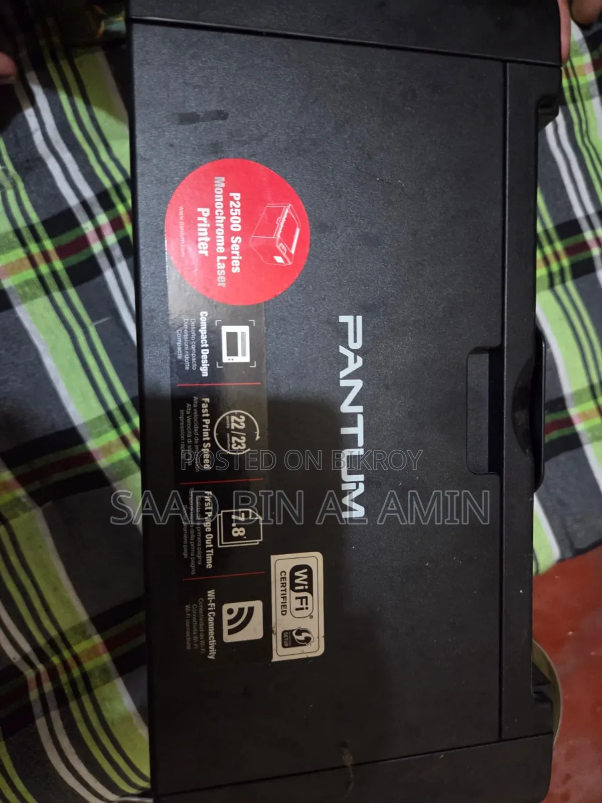 Pantum P2500 Black and White Printer