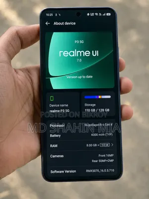 Realme P3 Pro 128 GB Bronze