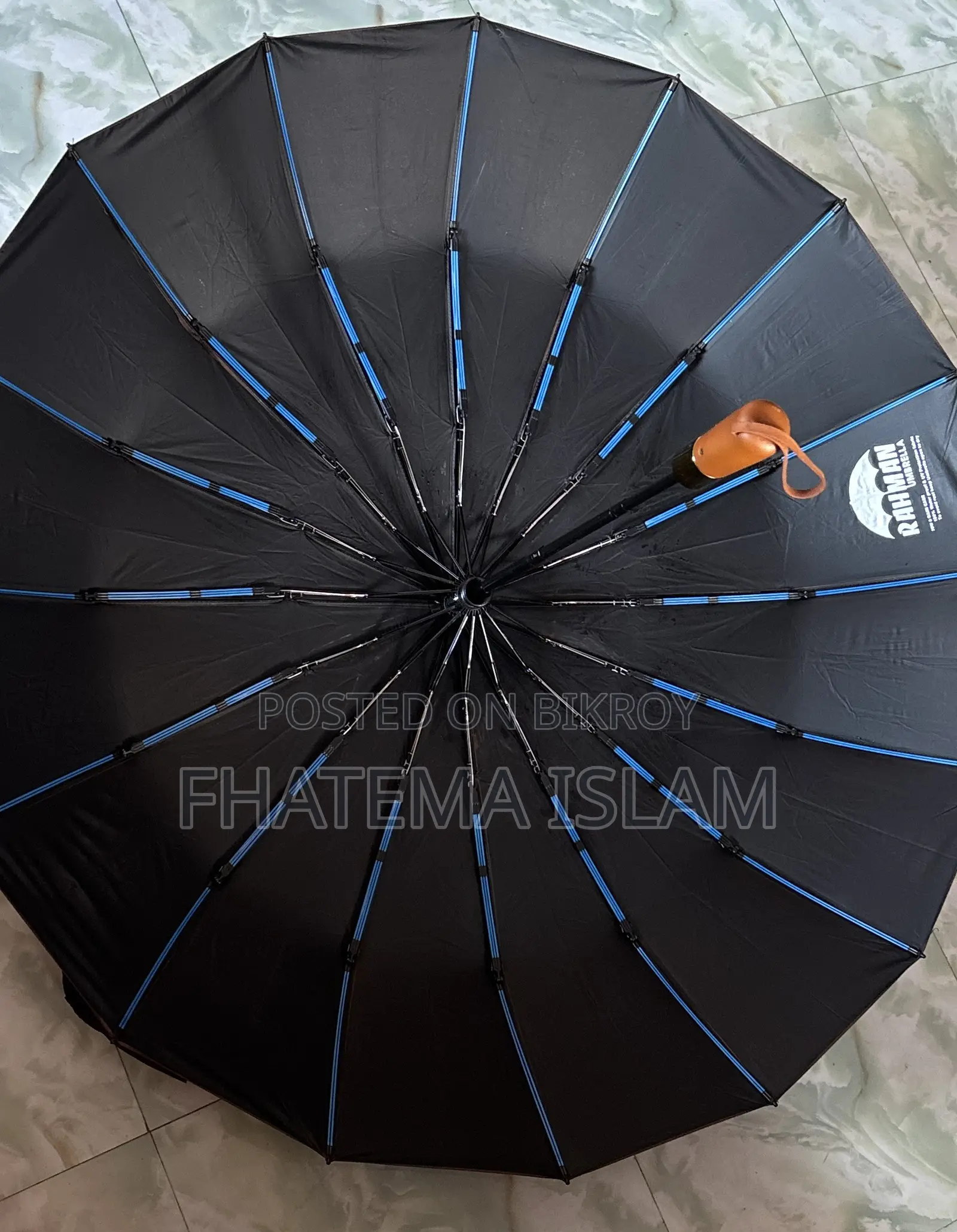 Rahman Original 16-Ribs UV Umbrella Used