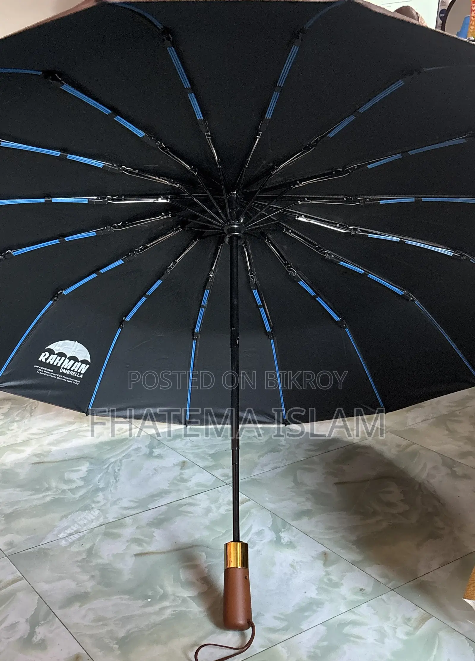 Rahman Original 16-Ribs UV Umbrella Used