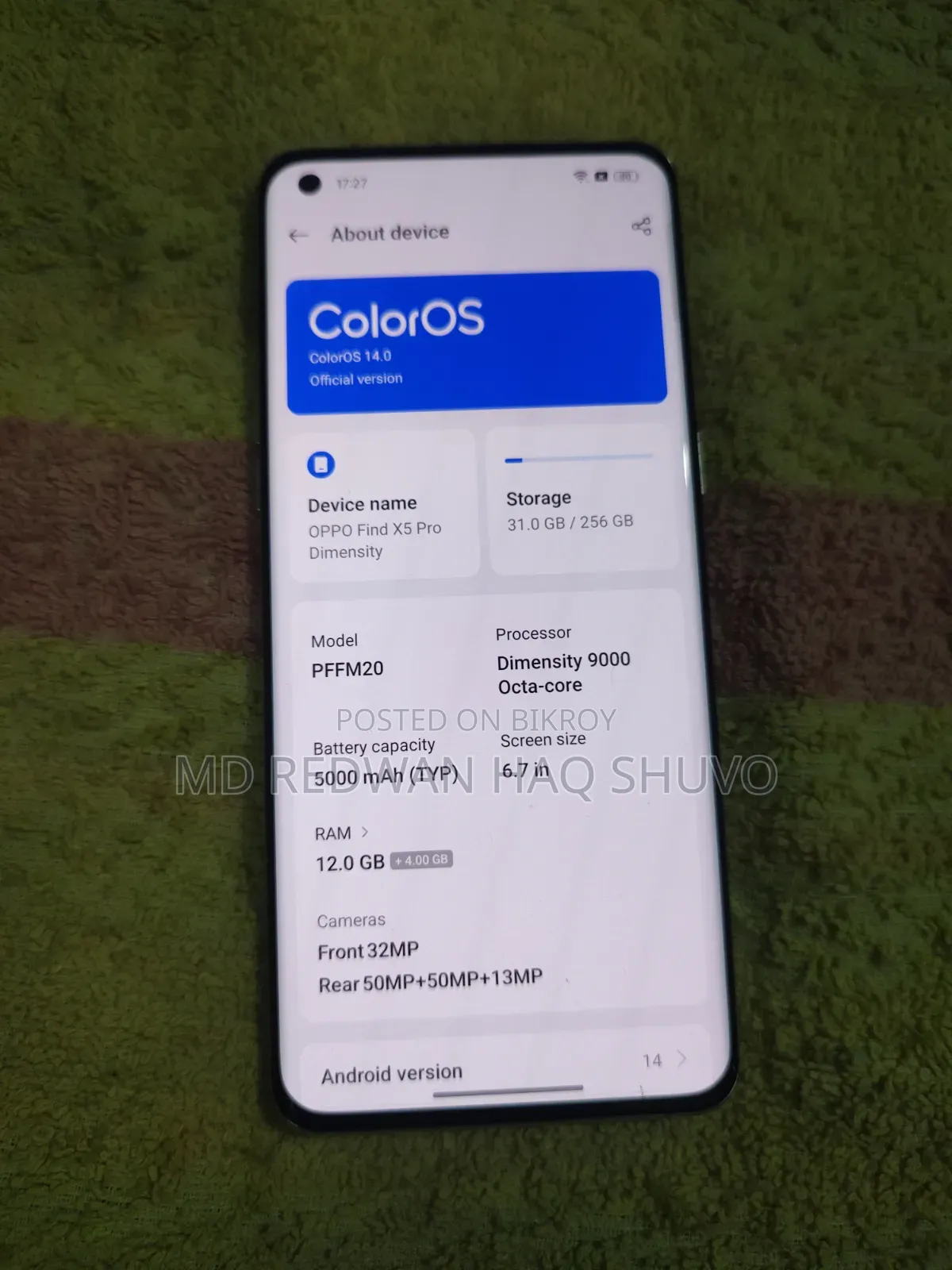 Oppo Find X5 Pro 256 GB White