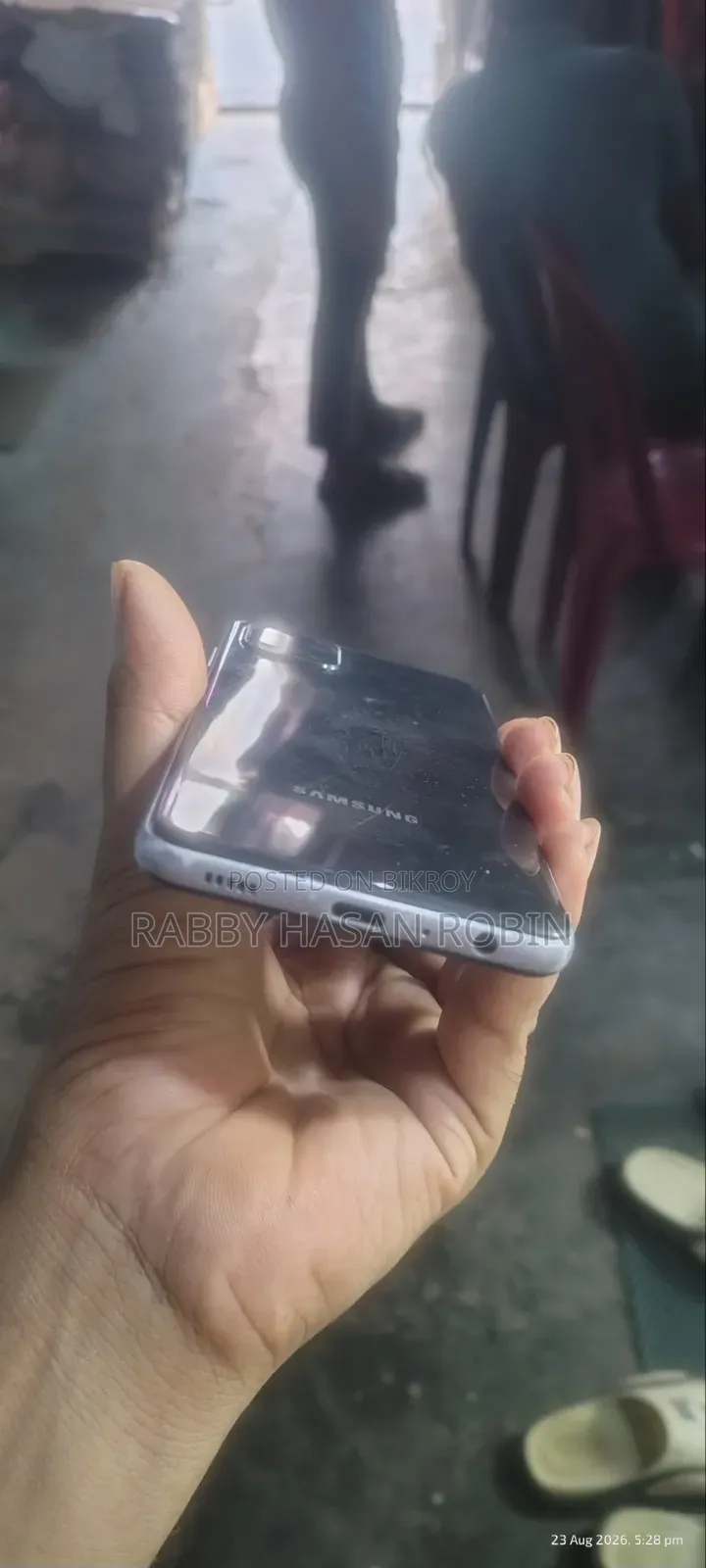 স্যামসাং গ্যালাক্সি এ২২ ১২৮ জিবি কালো