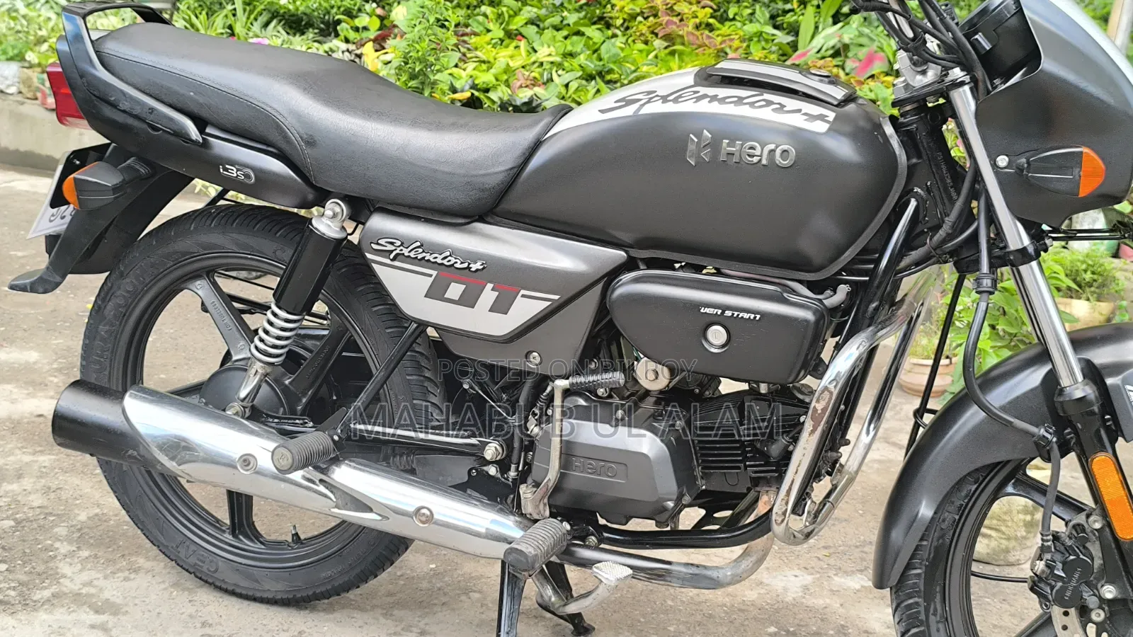 হিরো স্প্লেন্ডার আইস্মার্ট ২০২৪ গ্রে