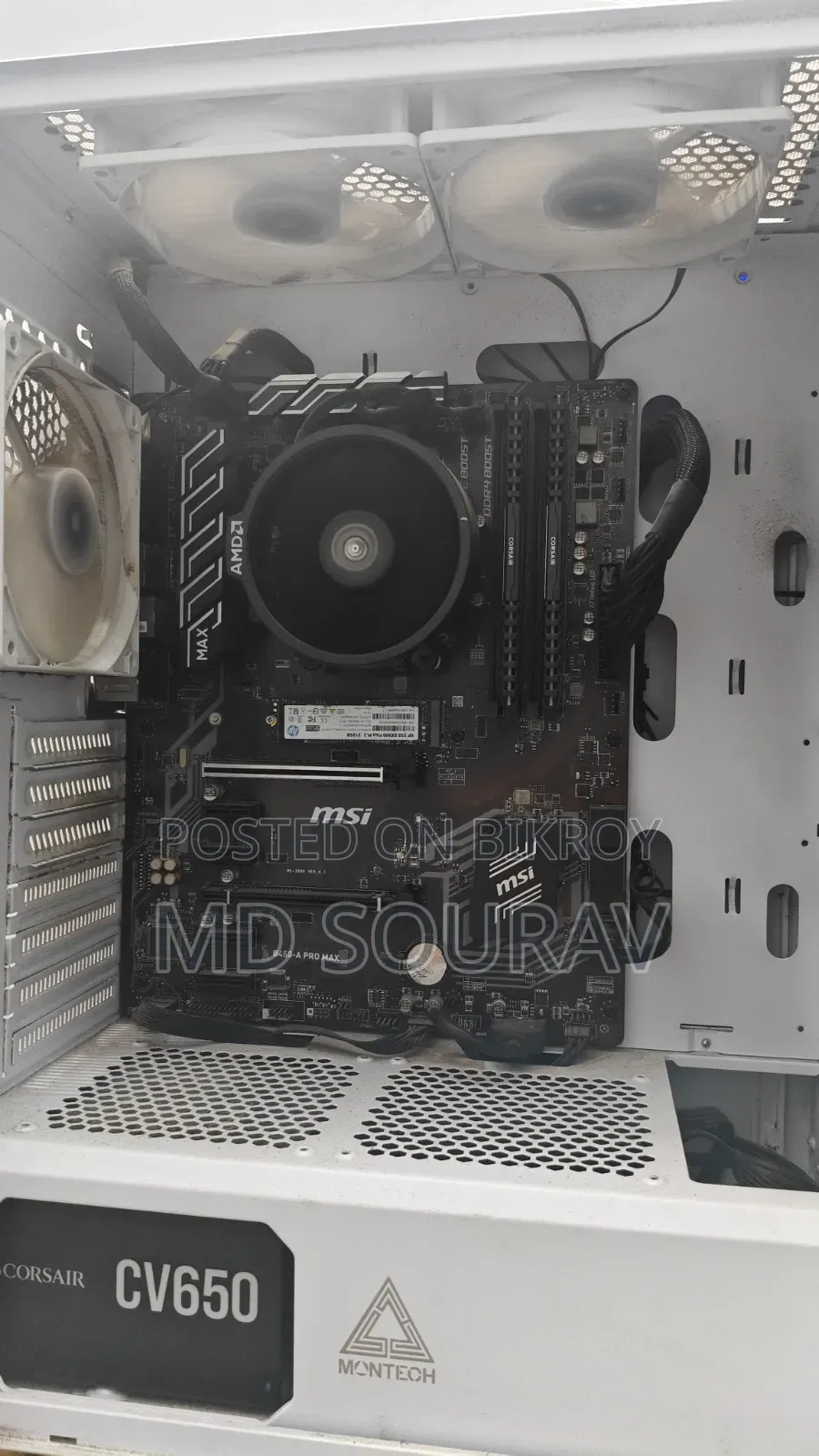 Desktop Computer MSI model 16GB AMD Ryzen 5 SSD 512GB