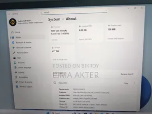 Laptop Dell Inspiron 15 8GB Intel Core i3 HDD 512GB