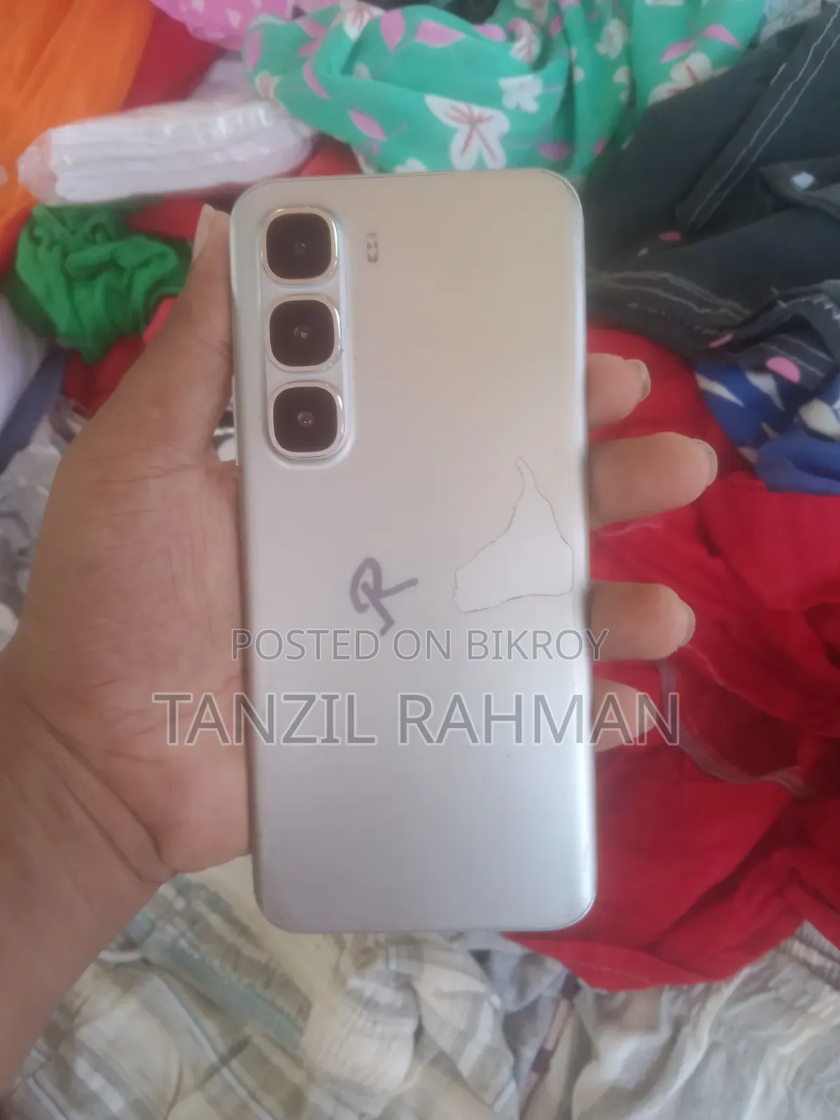 ইনফিনিক্স হট ৬০ প্রো+ ২৫৬ জিবি সিলভার