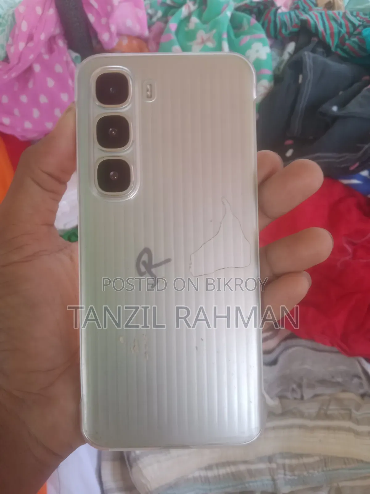 ইনফিনিক্স হট ৬০ প্রো+ ২৫৬ জিবি সিলভার