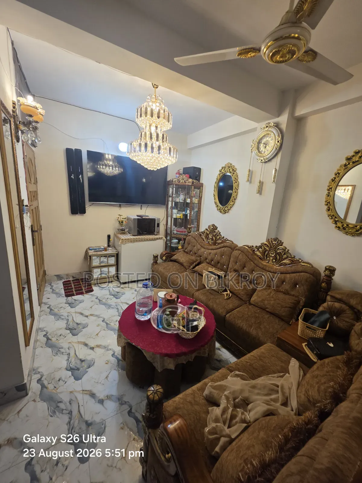 Furnished Mini Flat in Building, Mirpur for Sale