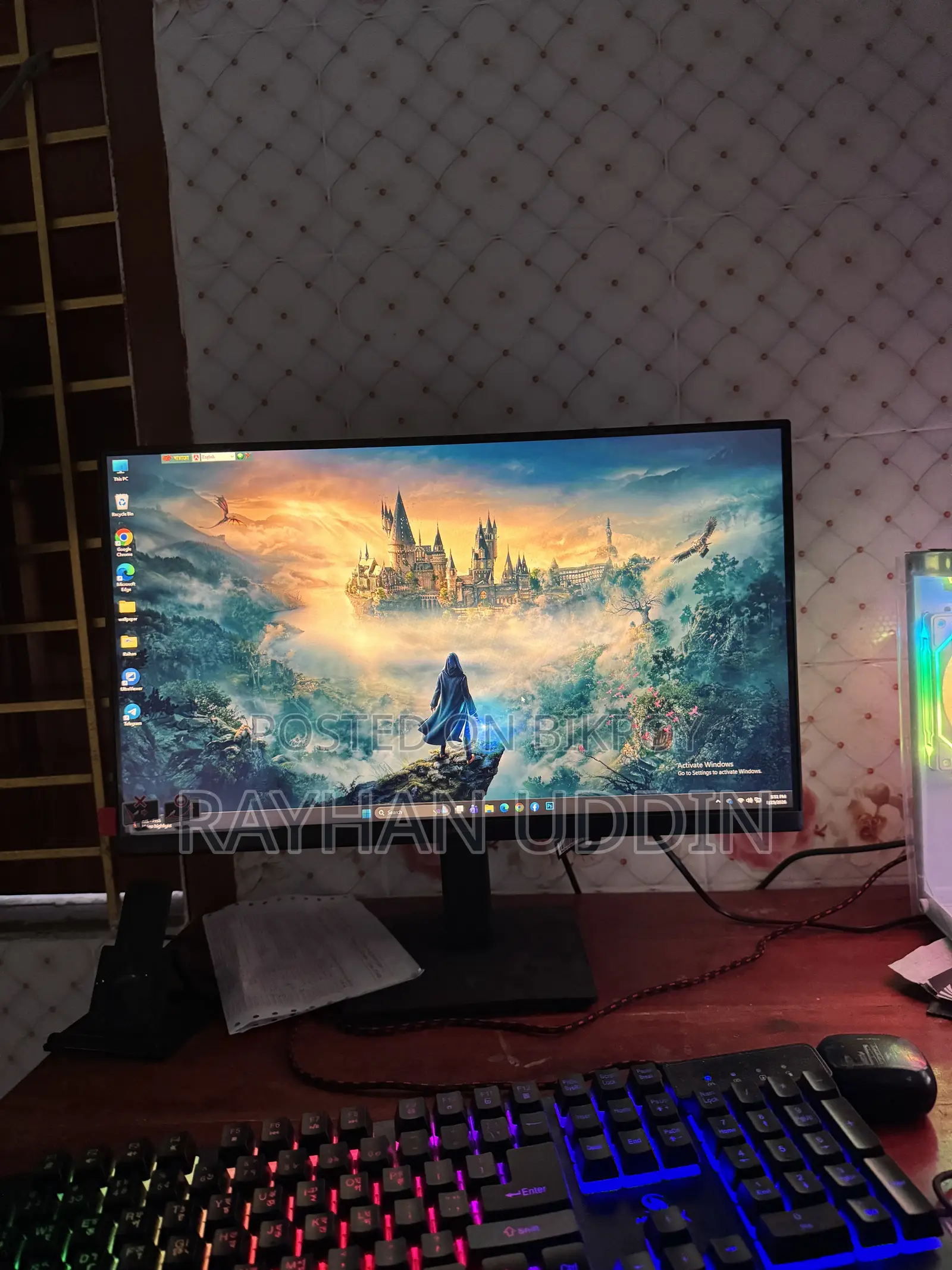 New Desktop Computer Asus 8GB AMD Ryzen 5 SSD 256GB