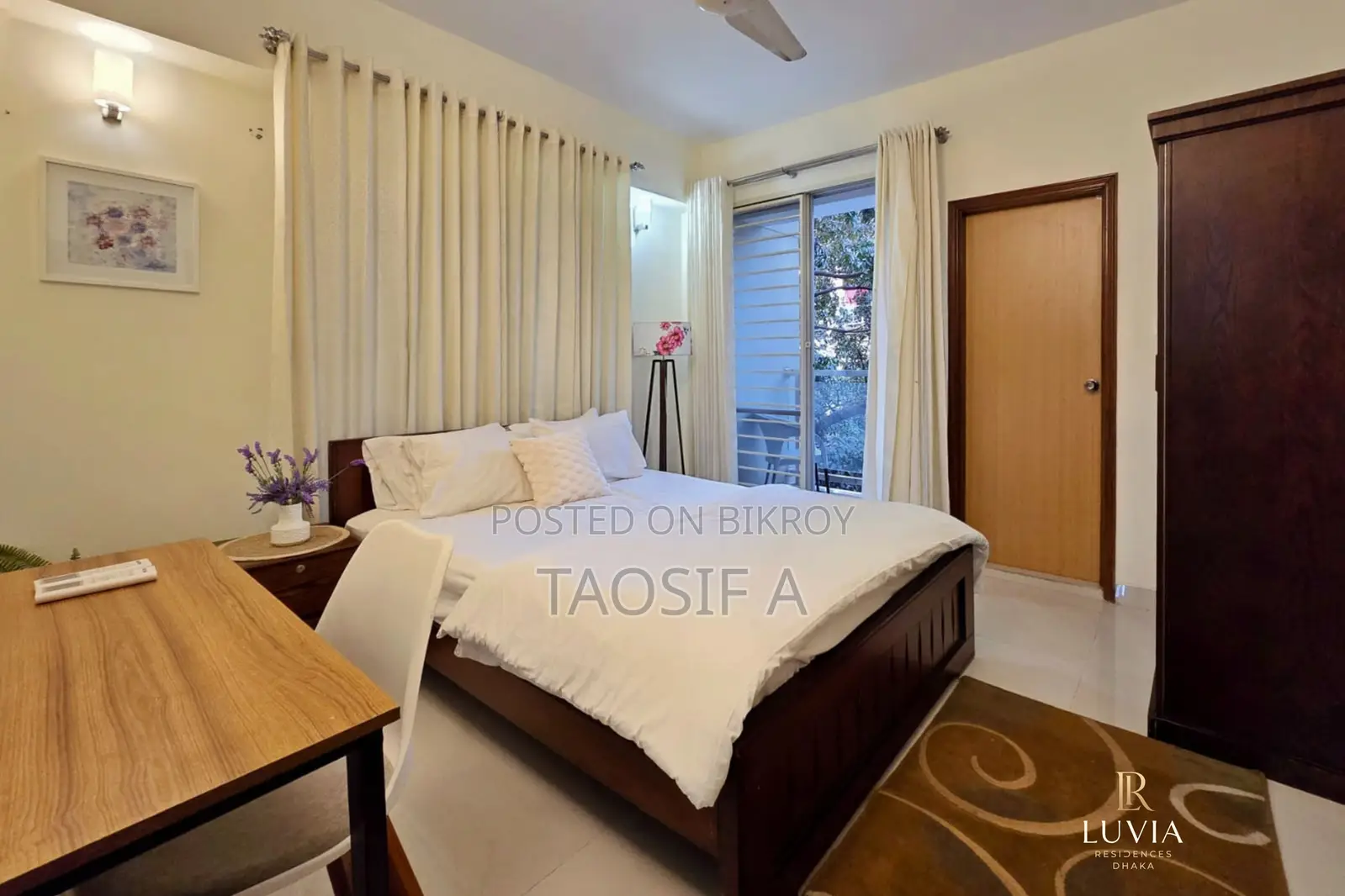 Furnished 3-Bedroom Apartment in Banani for Rent