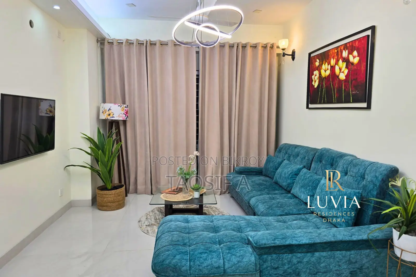 Furnished 3-Bedroom Apartment in Banani for Rent