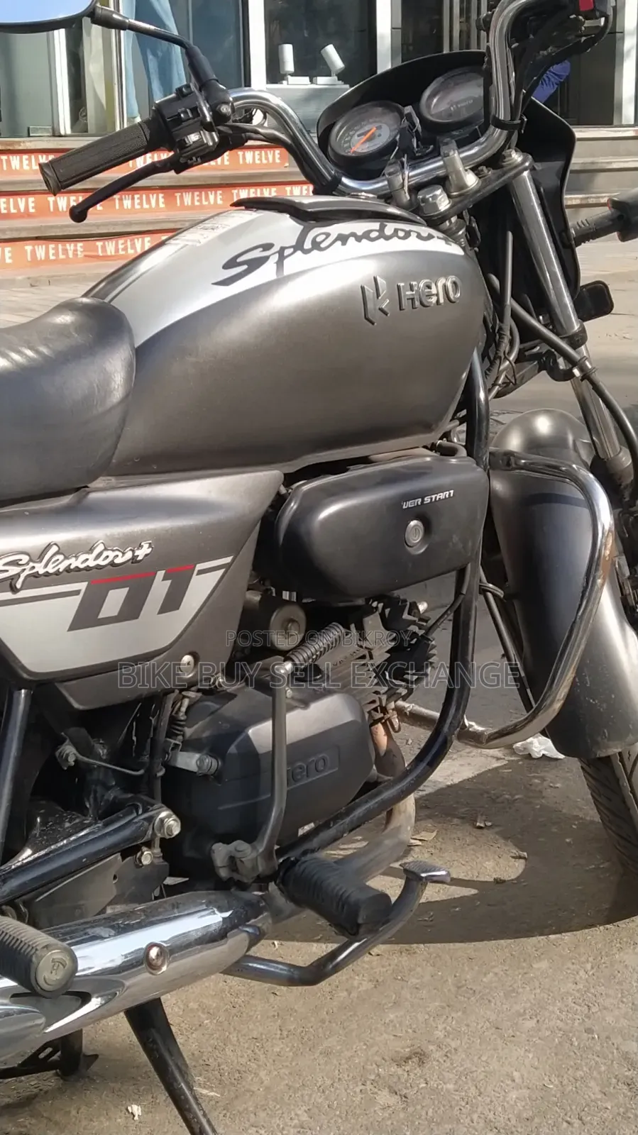 Hero Splendor iSmart Plus 2025 Gray