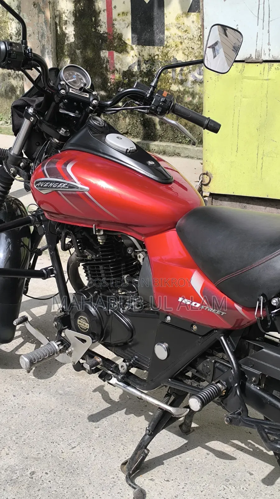 Bajaj Avenger 160 Street 2021 Red