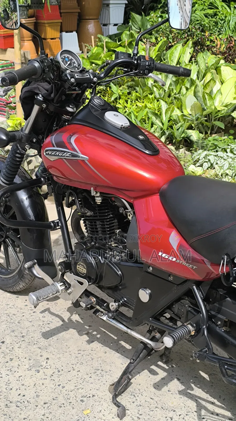 Bajaj Avenger 160 Street 2021 Red