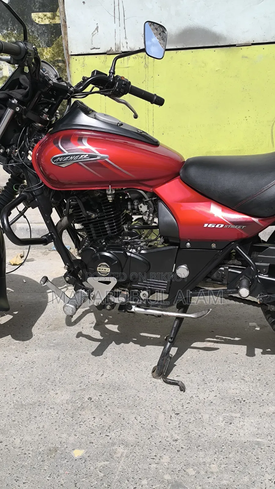 Bajaj Avenger 160 Street 2021 Red