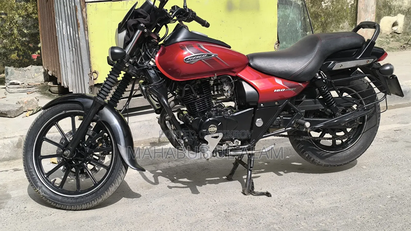 Bajaj Avenger 160 Street 2021 Red