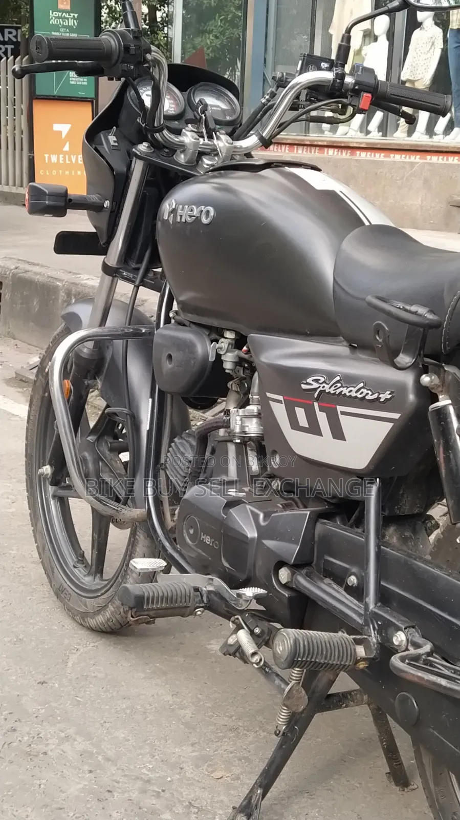 Hero Splendor iSmart Plus 2025 Gray