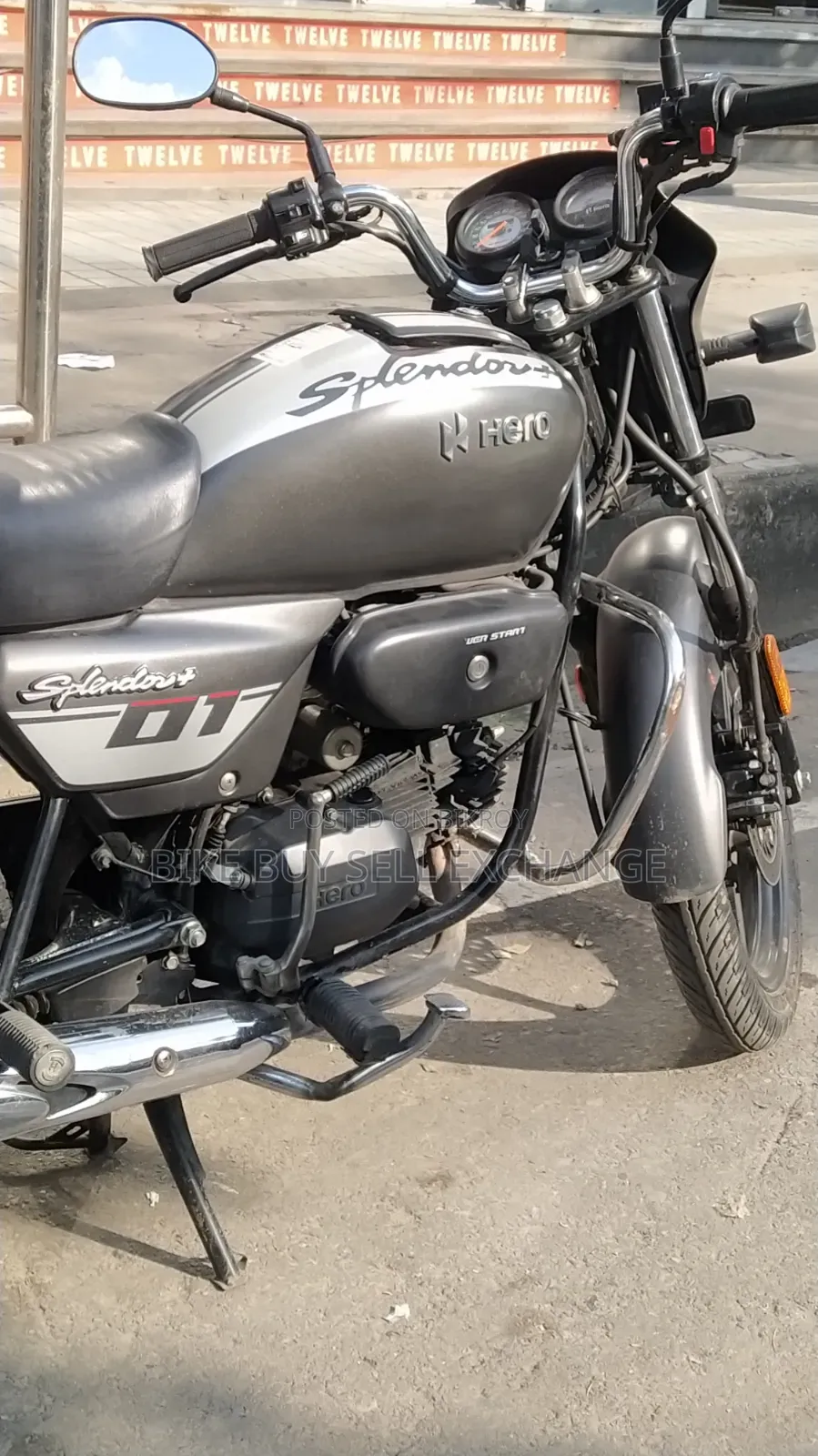 Hero Splendor iSmart Plus 2025 Gray