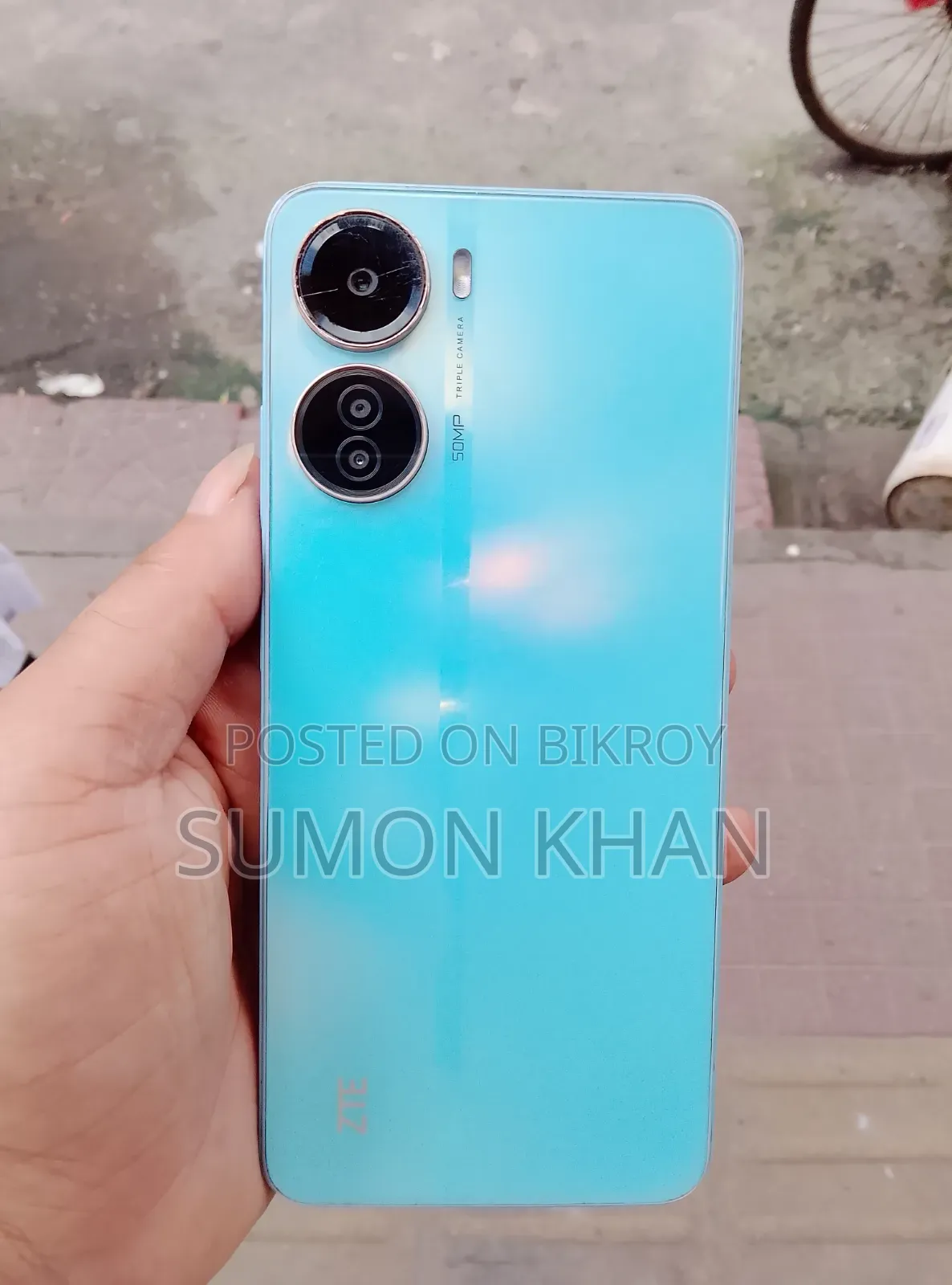 জেডটিই ব্লেড ভি৪০ ডিজাইন ১২৮ জিবি ব্লু