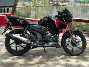 নিউ টিভিএস আপাচে আরটিআর ১৬০ ২ভি এবিএস ২০২৪ ব্ল্যাক