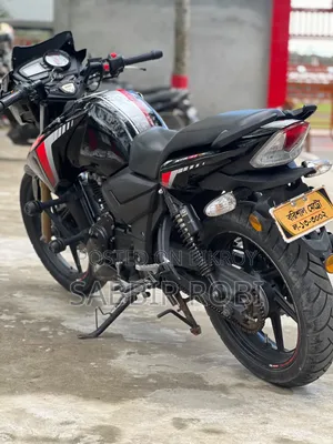 নিউ টিভিএস আপাচে আরটিআর ১৬০ ২ভি এবিএস ২০২৪ ব্ল্যাক
