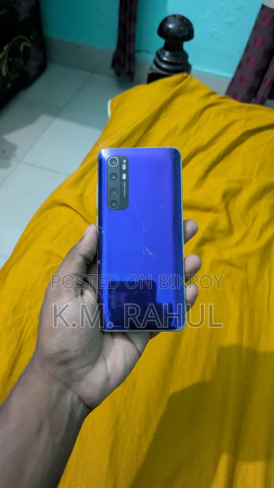 Xiaomi Mi Note 10 Lite 128 জিবি নীল