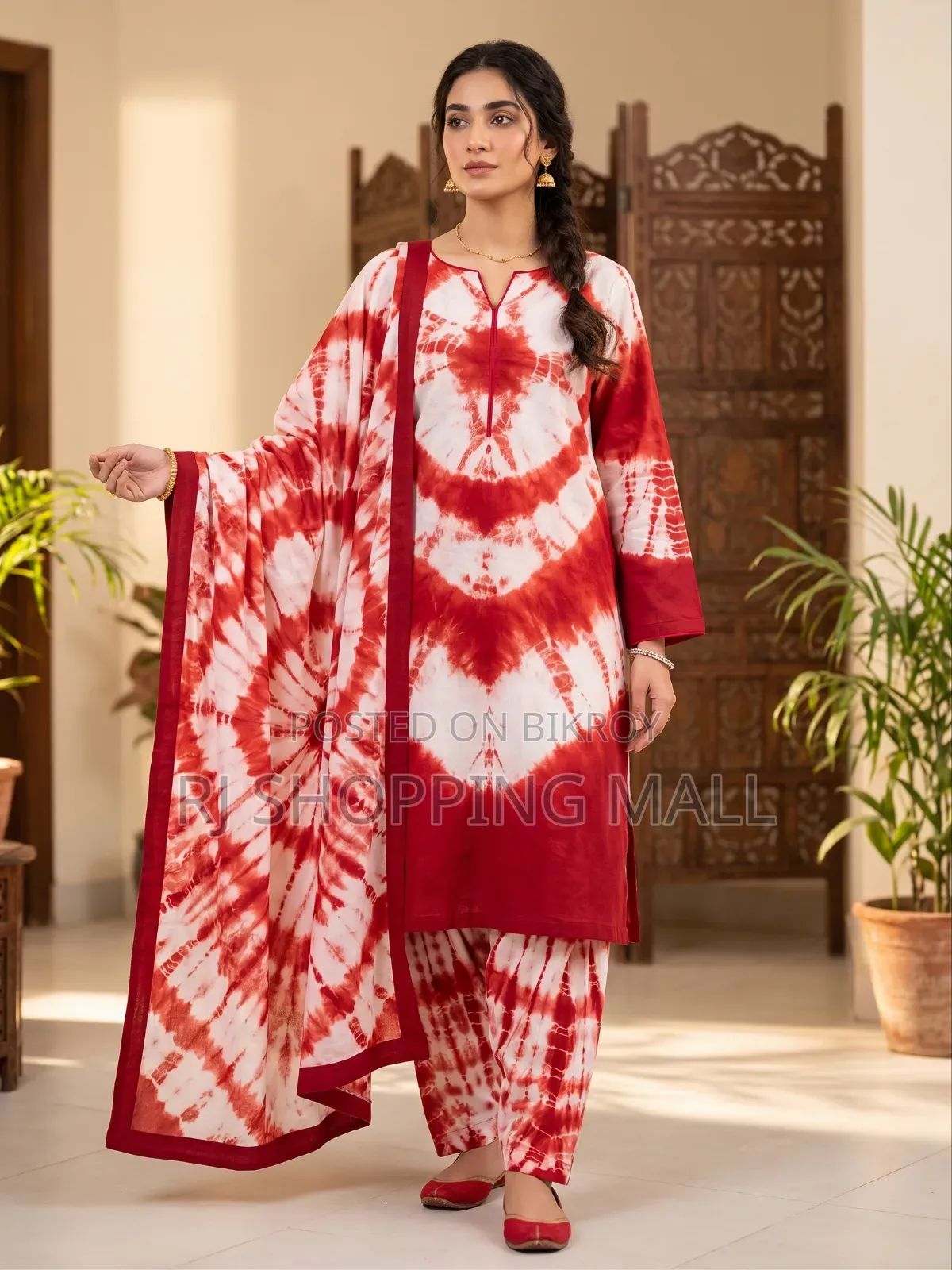 Retail and Wholesale Batik Three Piece Sale