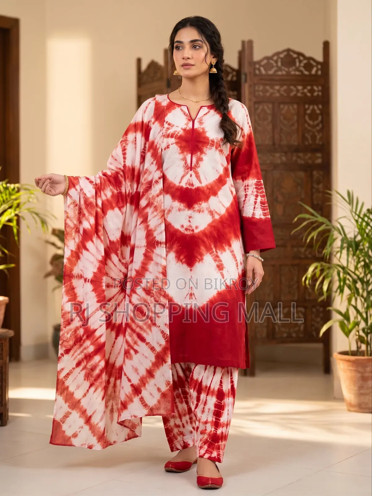 Retail and Wholesale Batik Three Piece Sale