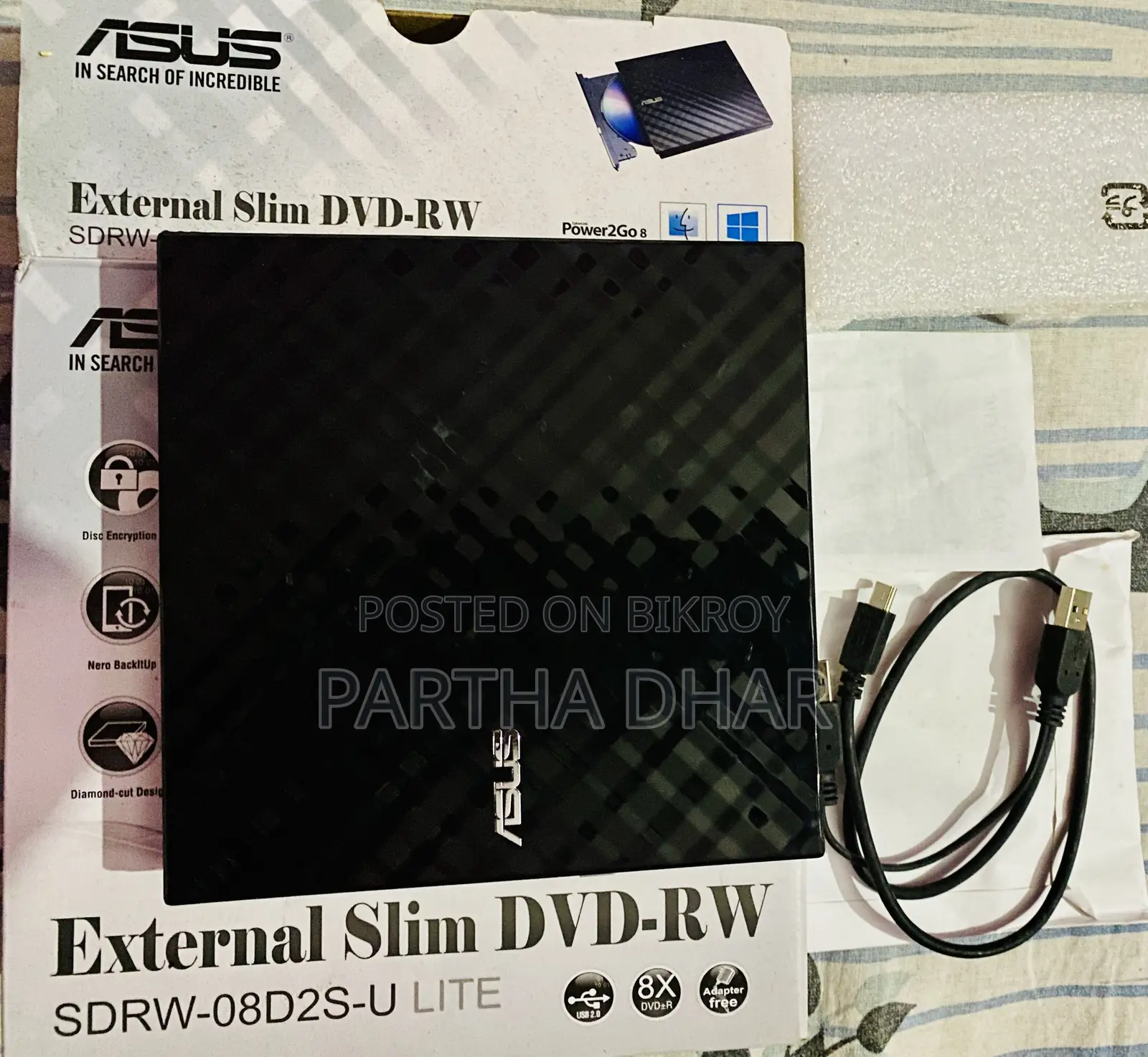 ASUS External Slim DVD-RW