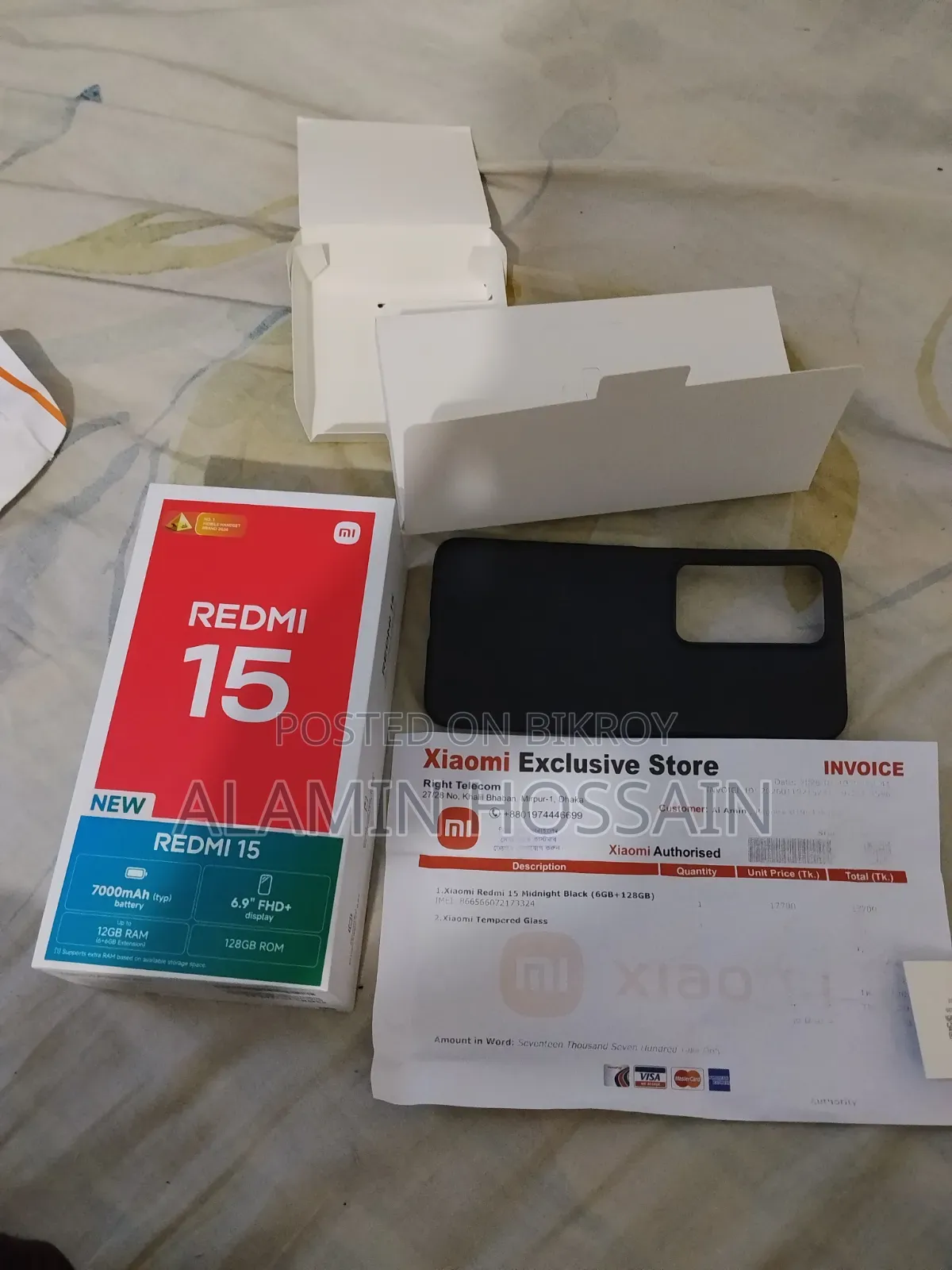 Xiaomi Redmi 15 128 GB Black