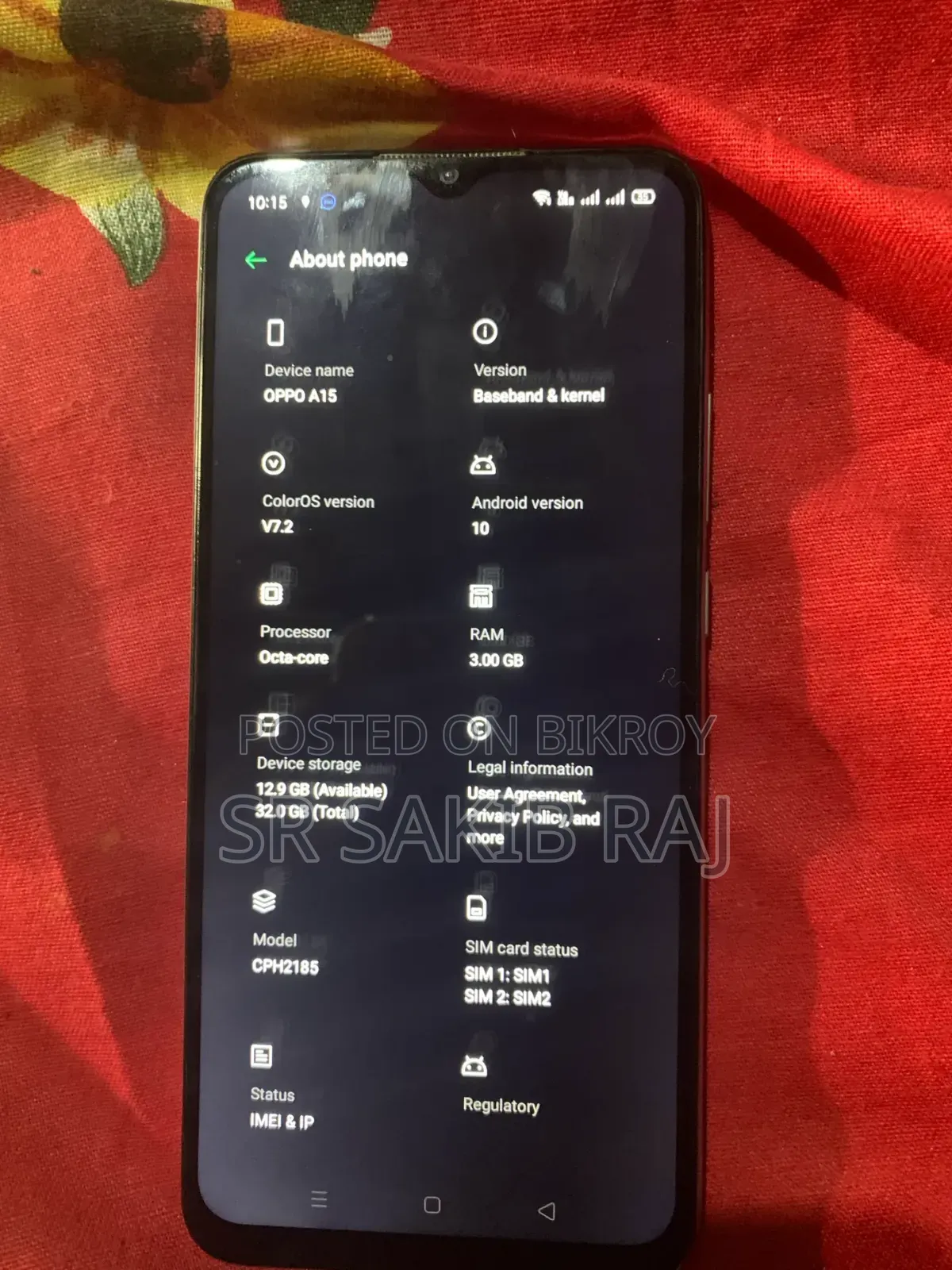 Oppo A15 32 GB White