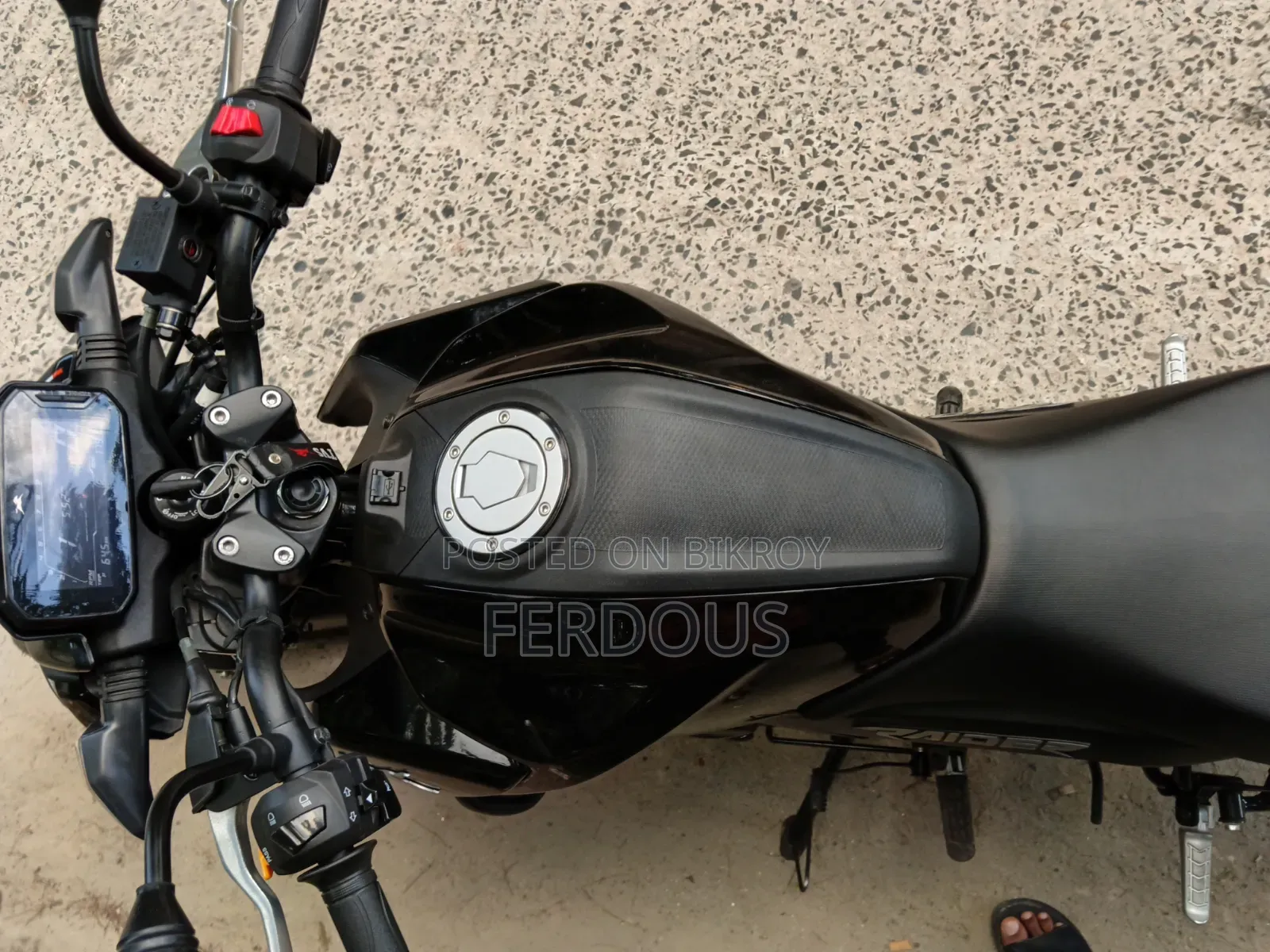 TVS Raider 125 2025 Black