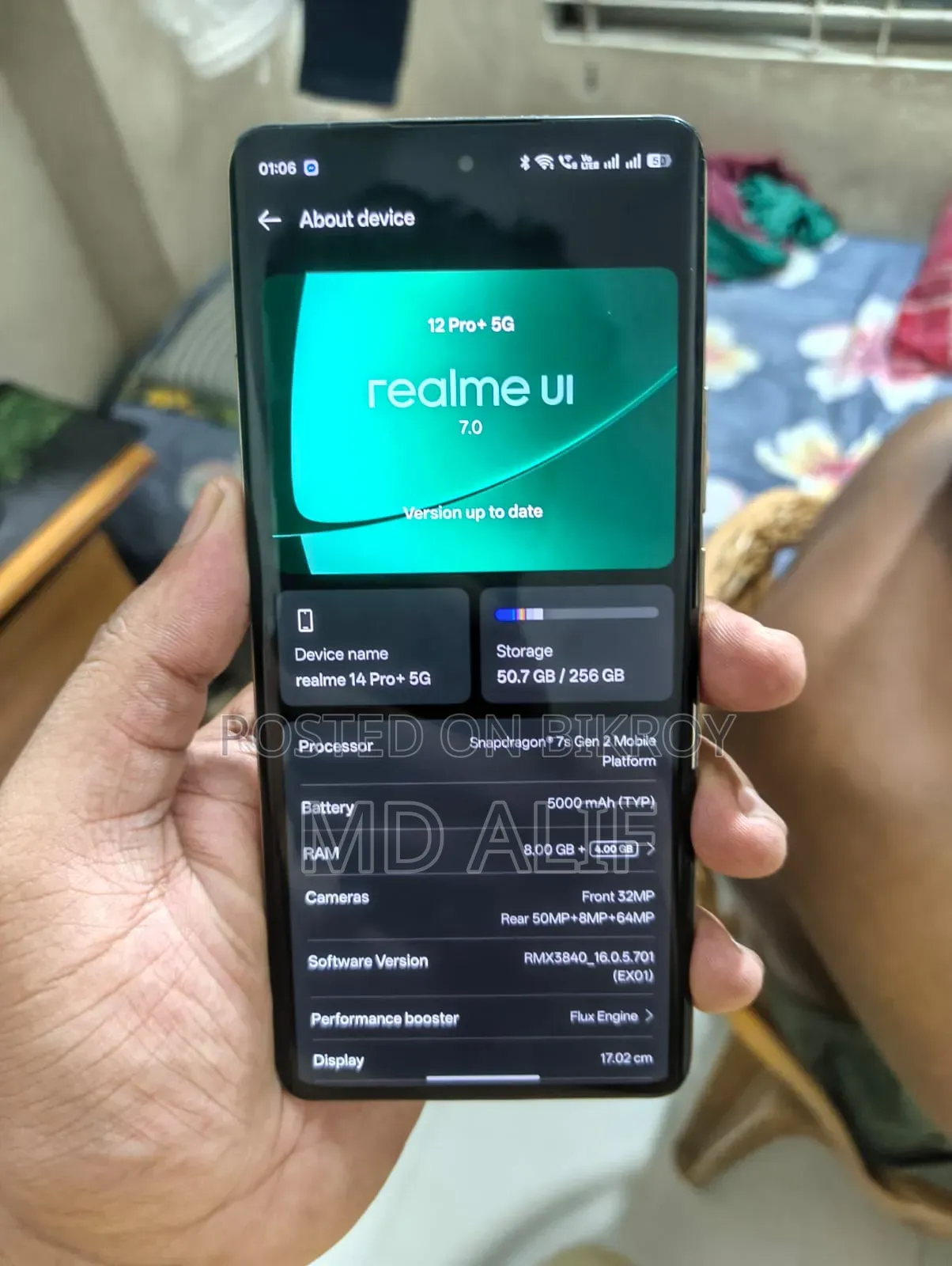 Realme 12 Pro+ 256 GB Gold