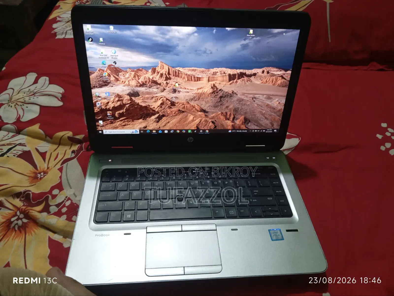 Laptop HP ProBook 640 G2 8GB Intel Core I5 SSD 256GB