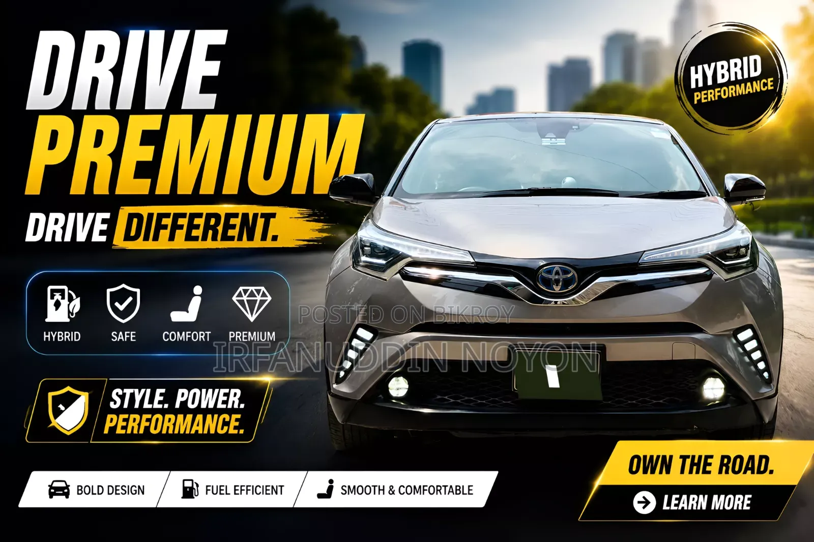 Toyota C-HR 2017 Gray