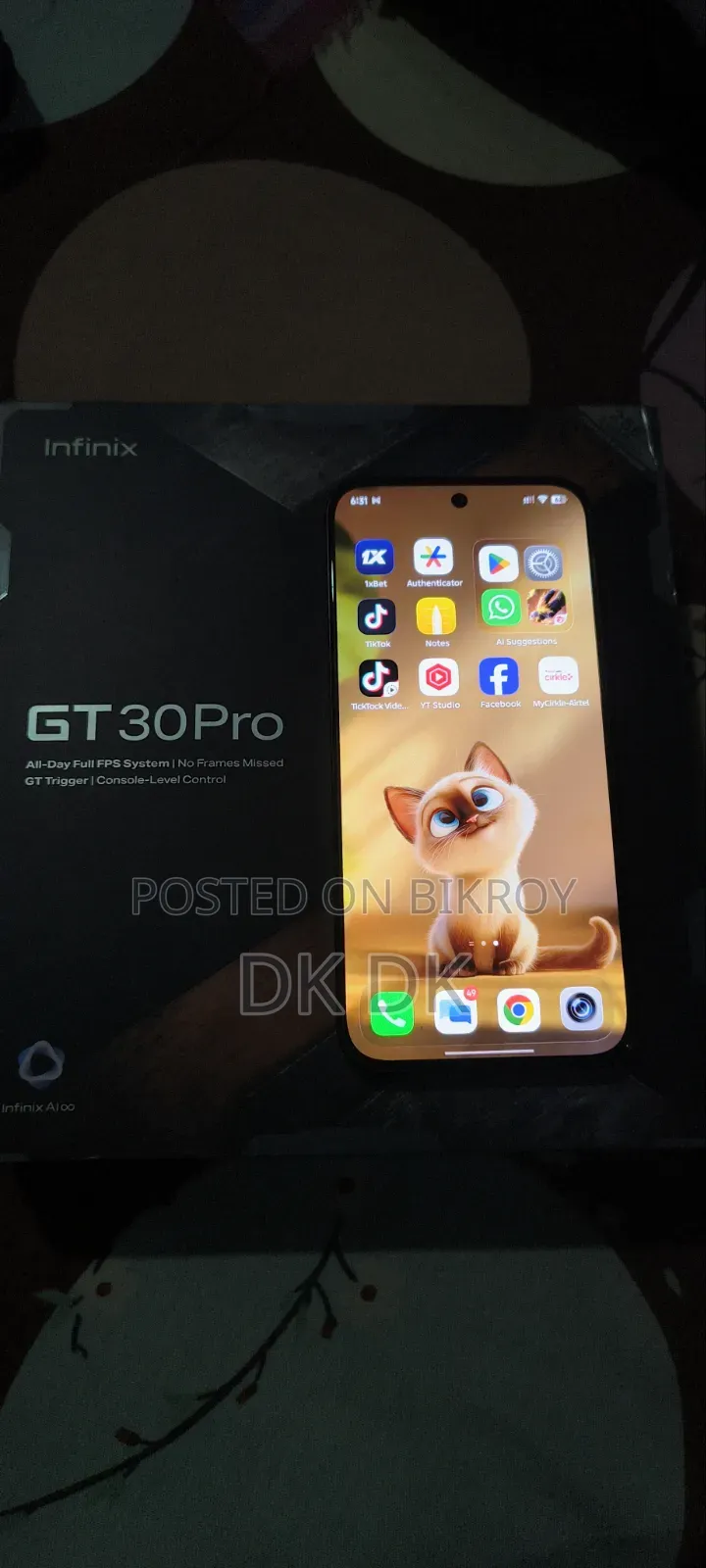 Infinix GT 30 Pro 256 GB Blue