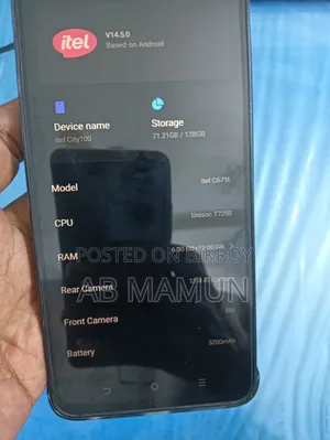 Itel City 100 128 GB Blue