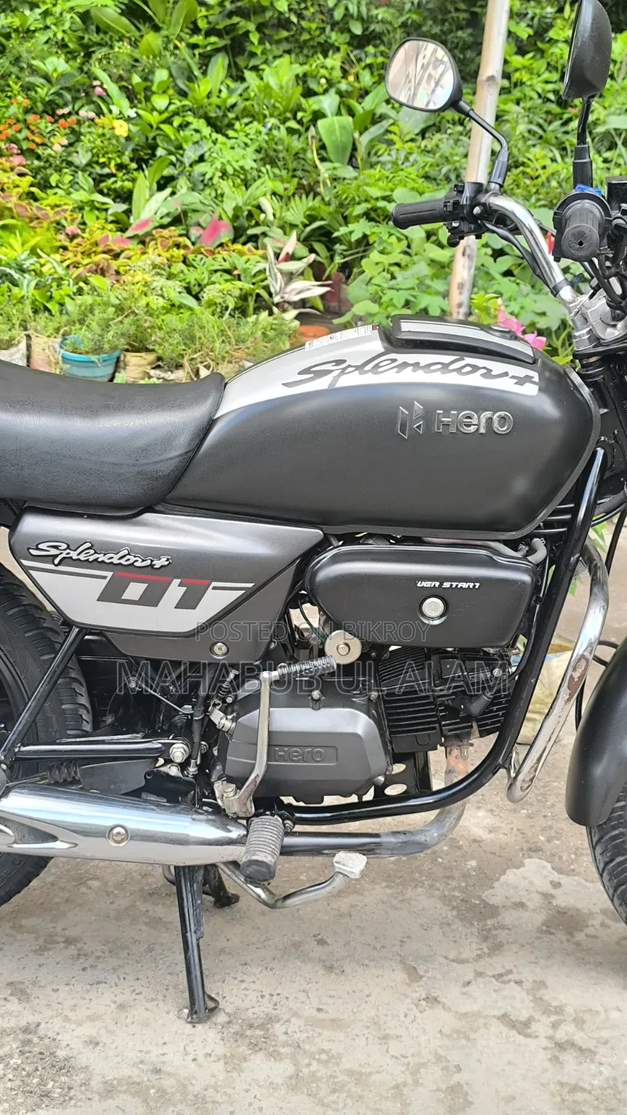 Hero Splendor 110 2024 Gray