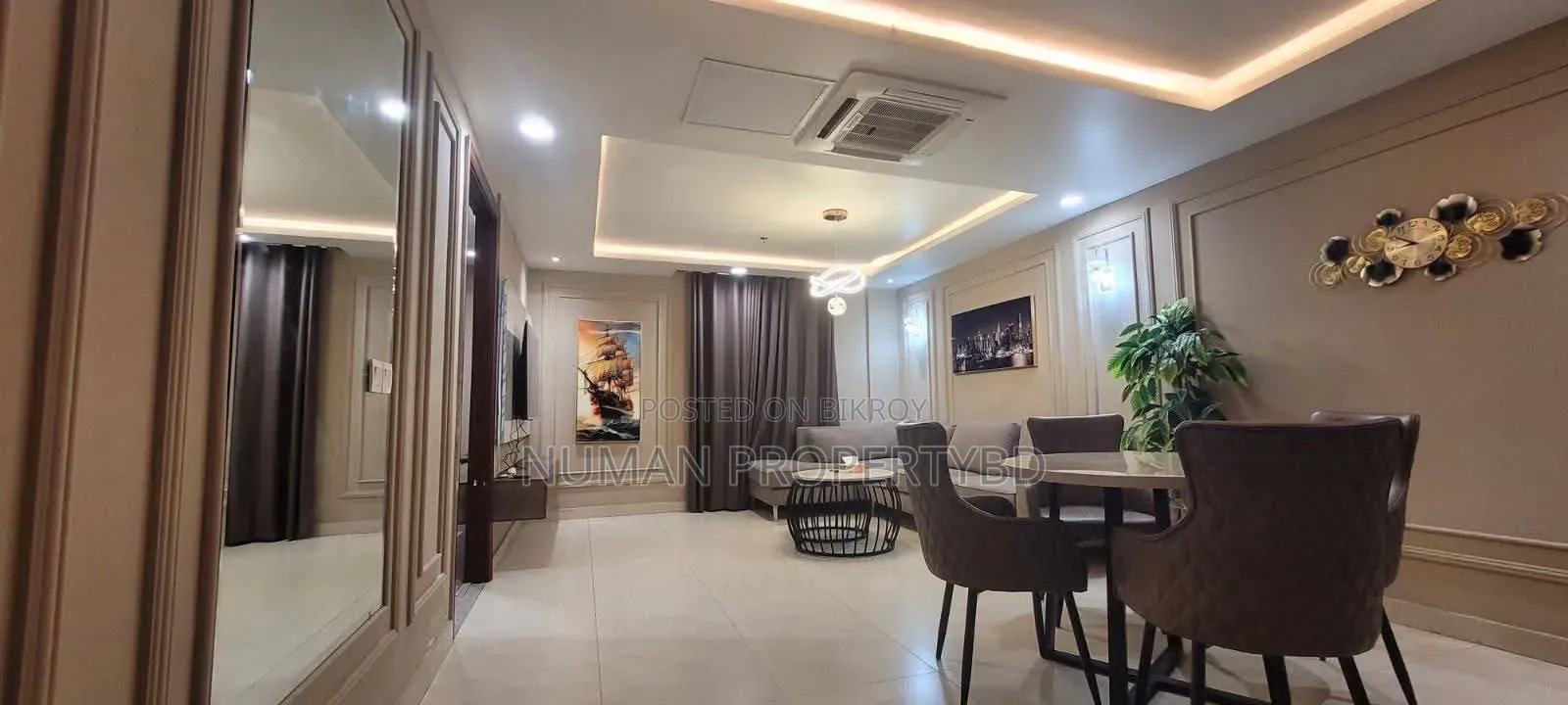 Furnished 4bdrm Apartment in Gulshan for rent