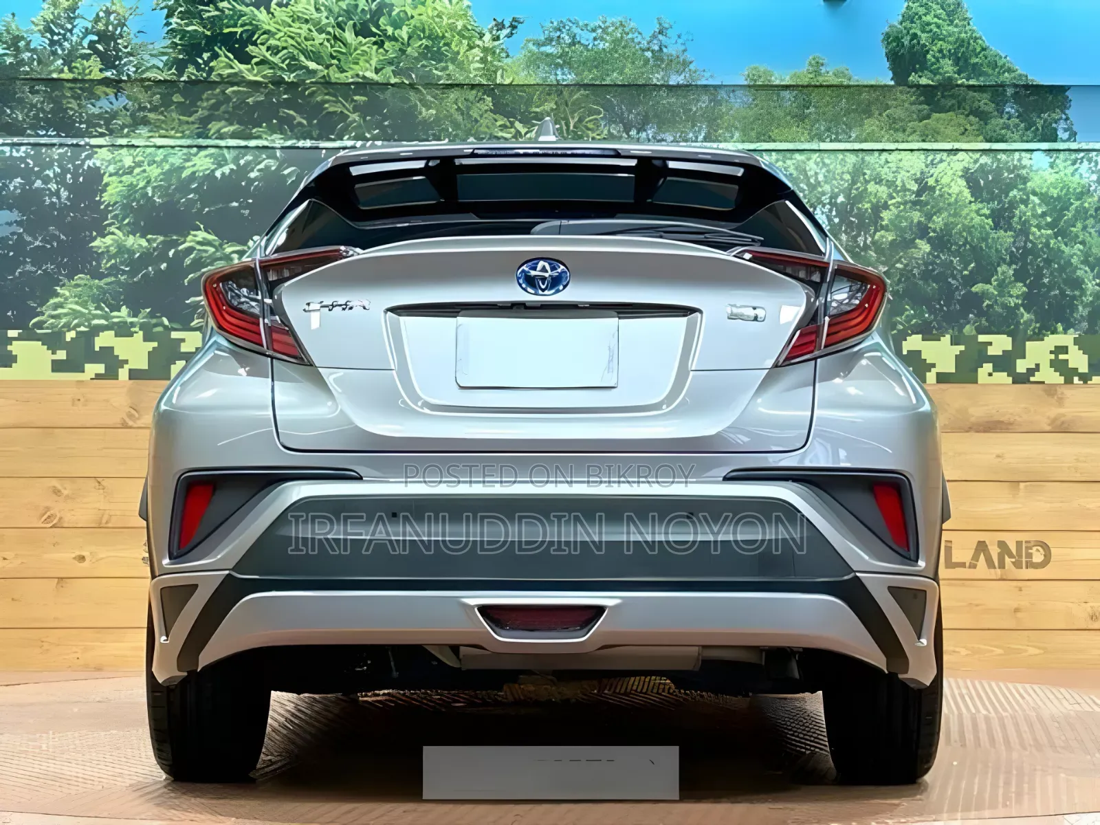 Toyota C-HR 2017 Gray