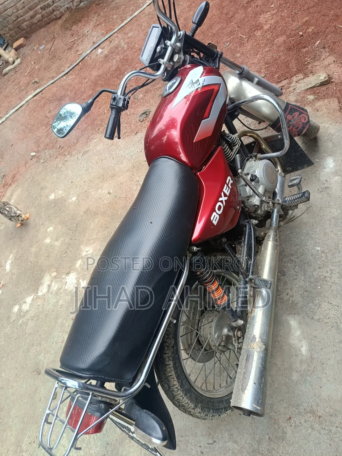 Bajaj Boxer 100 2008 Red
