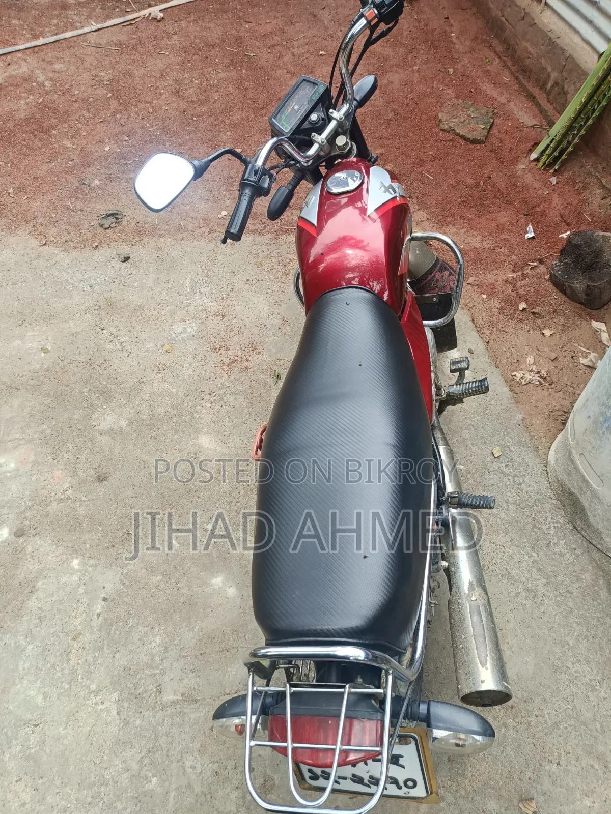 Bajaj Boxer 100 2008 Red