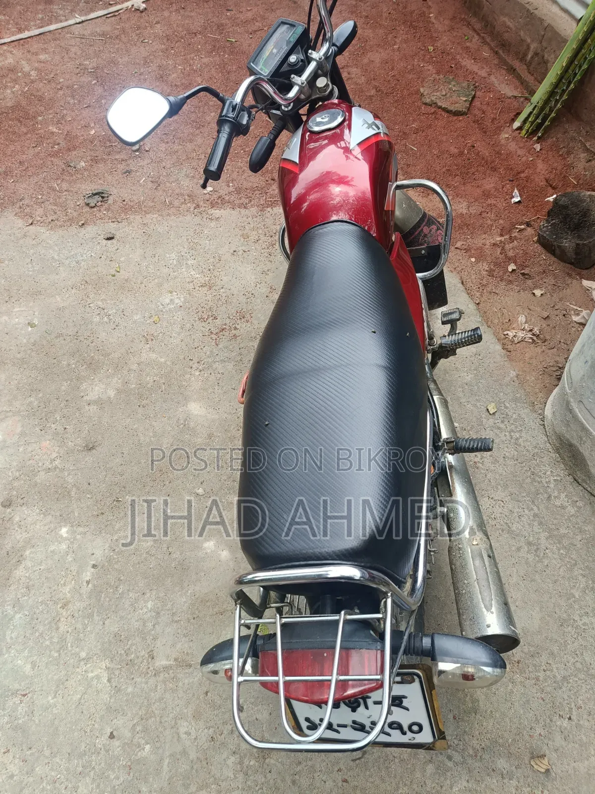 Bajaj Boxer 100 2008 Red