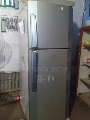 এলজি সিলভার কালার নন-ফ্রস্ট রেফ্রিজারেটর – ২৫০ লিটার।