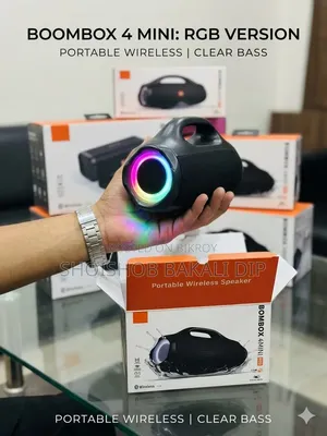 Boombox 4 Mini Portable Wireless Speaker (P-3643)